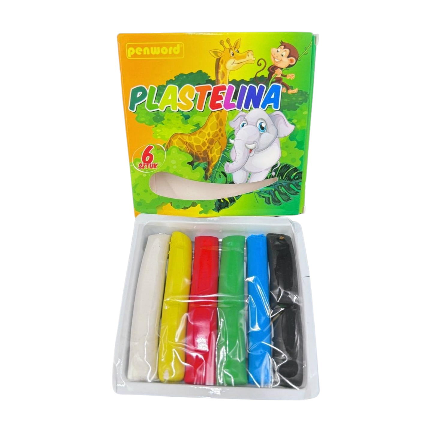plastelina 6 kolorów - obrazek 3