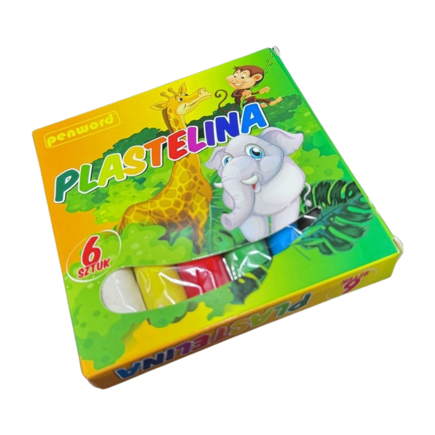 plastelina 6 kolorów - obrazek 2