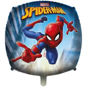 Balon foliowy SQR Spiderman Marvell,46 cm. 1szt.