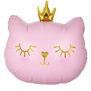 Balon foliowy Kotek, 42x39,5 cm