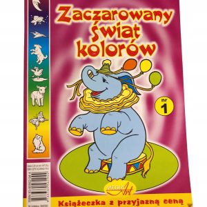 Kolorowanka dla dzieci Zaczarowany Świat Kolorów