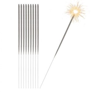 Zimne ognie długie 40 cm fontanna 5 szt na wesele urodziny