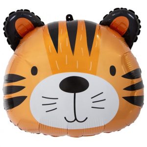 Balon foliowy Tygrys, 41x36 cm (głowa)