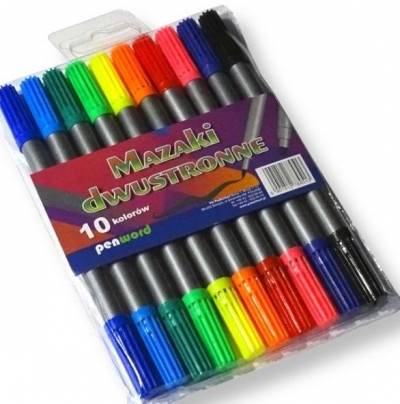 Mazaki dwustronne - 10szt - obrazek 2