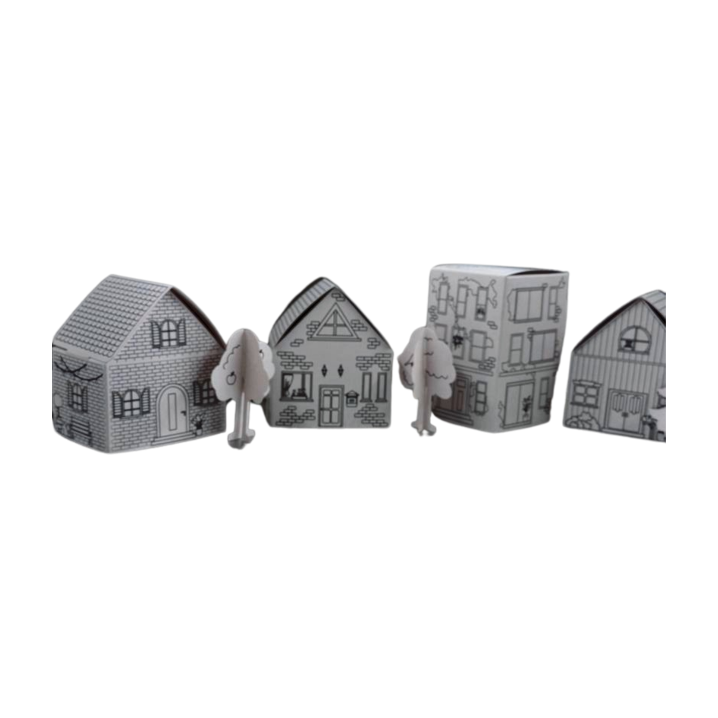 Zestaw Artystyczny Kolorowanka 3D Miasto, Domek, kreatywna zabawka - obrazek 12